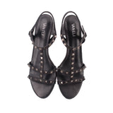 VANELI STUDDED HEELED SANDALS BLACK 8.5 US
