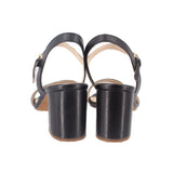 COLE HAAN HEELED SANDALS BLACK 8 US