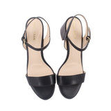 COLE HAAN HEELED SANDALS BLACK 8 US