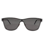SL 51 sunglasses in black, cat-eye frame with dark gray lenses