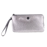 LULULEMON DOUBLE UP POUCHES PEWTER