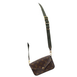 LOUIS VUITTON FELICIE STRAP & GO CROSSBODYS MONOGRAM
