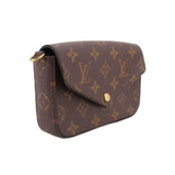 LOUIS VUITTON FELICIE STRAP & GO CROSSBODYS MONOGRAM