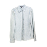 PAIGE DENIM TOPS BLUE M