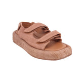 LOEFFLER RANDALL PLATFORM SANDALS BROWN 7.5 US