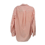 RAG & BONE STRIPED TOPS PEACH S