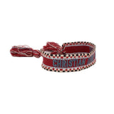 DIOR FRIENDSHIP BRACELETS RED/BLUE