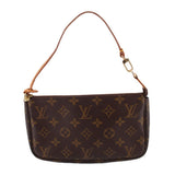 LOUIS VUITTON VINTAGE POCHETTE ACCESSORIES HANDLE BAG MONOGRAM