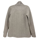 STRAIGHT DOWN TEXTURED TOPS GRAY S