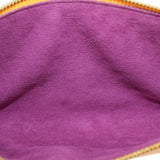 LOUIS VUITTON VINTAGE EPI LEATHER POUCHES YELLOW