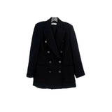 ALC DBL BREASTED BLAZERS BLACK S | 6