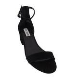 STEVE MADDEN SUEDE HEELS BLACK 7.5 US
