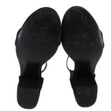 STEVE MADDEN SUEDE HEELS BLACK 7.5 US