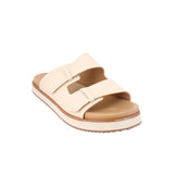 NISOLO LEATHER SANDALS CREAM 10 US