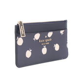 KATE SPADE STACI LARGE SLIM CARD HOLDER WALLETS NAVY