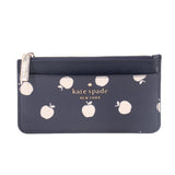 KATE SPADE STACI LARGE SLIM CARD HOLDER WALLETS NAVY