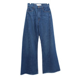 MOTHER WIDE LEG DENIM BLUE XS