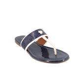 J MCLAUGHLIN THONG SANDALS NAVY 8 US