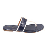 J MCLAUGHLIN THONG SANDALS NAVY 8 US
