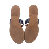 J MCLAUGHLIN THONG SANDALS NAVY 8 US