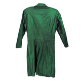 RETROFETE METALLIC DRESSES GREEN M