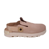 SOREL VIIBE SUEDE CLOG FLATS NUDE 10 US