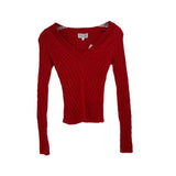 FRANKIES BIKINIS KNIT SWEATERS RED XS