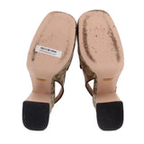 GUCCI LADY HORSEBIT PLATFORM TAN 36.5 EU | 6.5 US