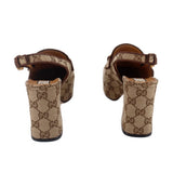 GUCCI LADY HORSEBIT PLATFORM TAN 36.5 EU | 6.5 US