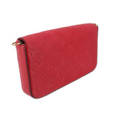 LOUIS VUITTON FELICIE EMPREINTE CROSSBODYS RED