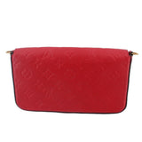 LOUIS VUITTON FELICIE EMPREINTE CROSSBODYS RED