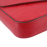 LOUIS VUITTON FELICIE EMPREINTE CROSSBODYS RED