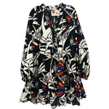 FARM RIO PRINT DRESSES BLACK L