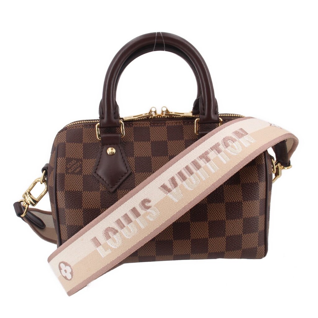 Louis Vuitton Speedy Bandouliere 20 crossbody bag in Damier Ebene check canvas