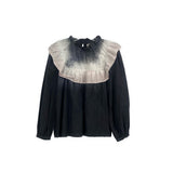 SEA NY LONG SLEEVE TOPS GRAY S