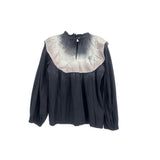 SEA NY LONG SLEEVE TOPS GRAY S