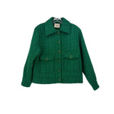 SUNCOO TWEED JACKETS GREEN S
