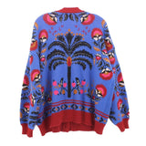 FARM RIO PRINT CARDIGANS BLUE L