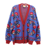 FARM RIO PRINT CARDIGANS BLUE L