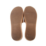 MARC FISHER RAFFIA PLATFORM SANDALS TAN 10 US