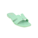 ALDO SLIDE SANDALS GREEN 6 US