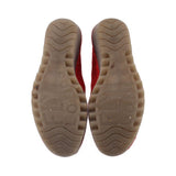 FLY LONDON PREFORATED MULES RED 8 US