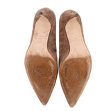 ANN TAYLOR SUEDE HEELS BROWN 9.5 US