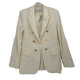 VERONICA BEARD DOUBLE BREASTED BLAZERS CREAM M | 8