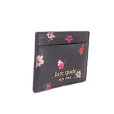 KATE SPADE STACI DITSY BUDS WALLETS BLACK