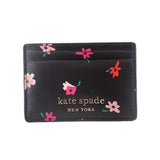 KATE SPADE STACI DITSY BUDS WALLETS BLACK