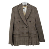 MOSCHINO HOUNDSTOOTH BLAZERS BROWN 42 | S/M