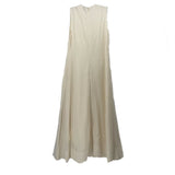 TOTEME SLEEVELESS DRESSES CREAM S