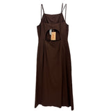 CULT GAIA SLEEVELESS DRESSES BROWN M