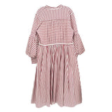 ROSIE ASSOULIN STRIPED DRESSES RED M | 8